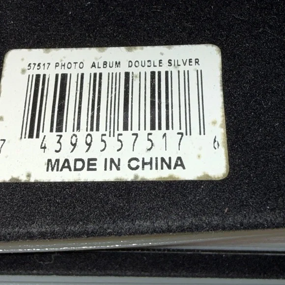 Silver Plated Photo Album 160 4x6 Slip In Photo Intricate Floral Front - Picture 7 of 8